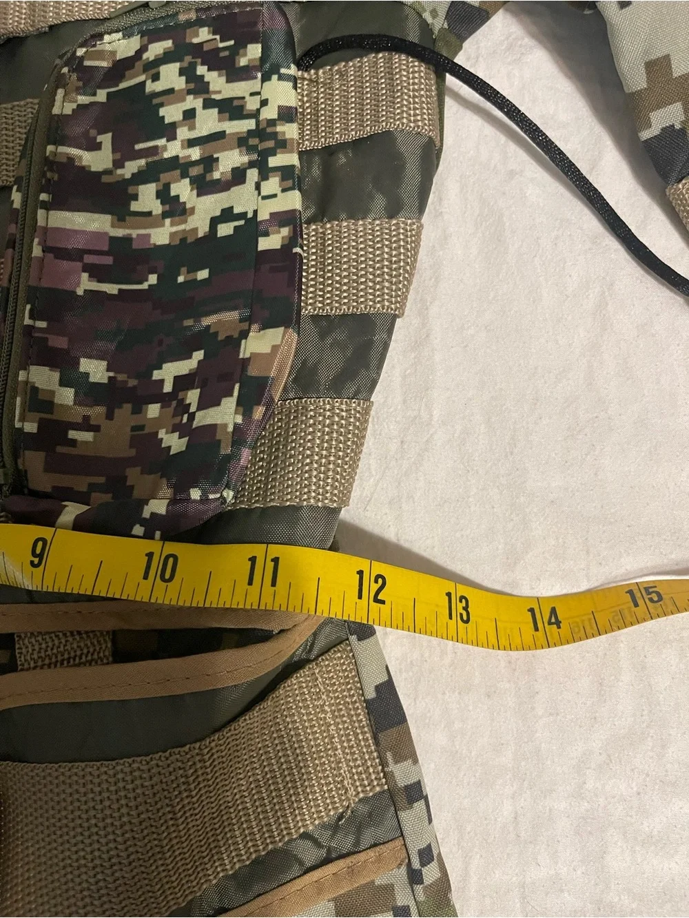 Kids Olive Digital Camo Tactical Costume with Utility Vest